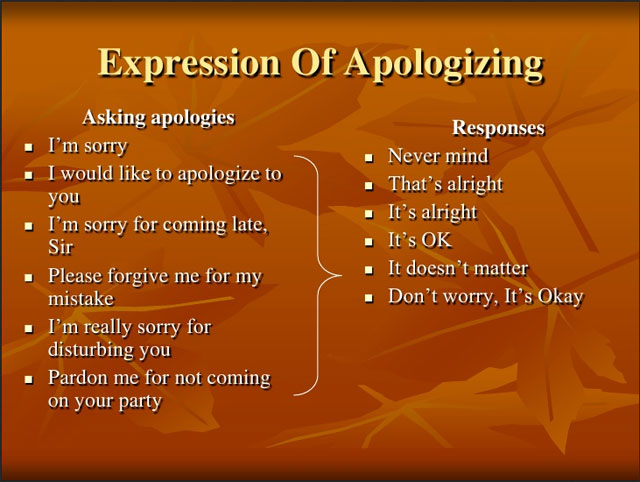 Contoh Dialog Singkat Expressing Apologize 